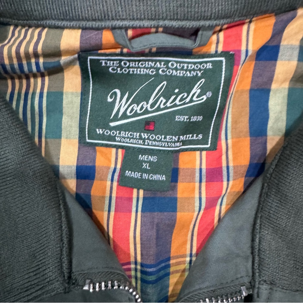 Woolrich extra large lightweight Men's Green Jacket - Picture 6 of 10